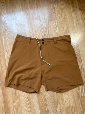 Smartwool brown hiking shorts size M 33in